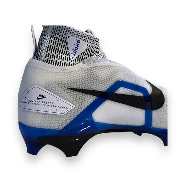 Nike Alpha Menace Elite 3 Football Cleats Ghost Laces CT6648-101 Size 8 - Picture 5 of 9